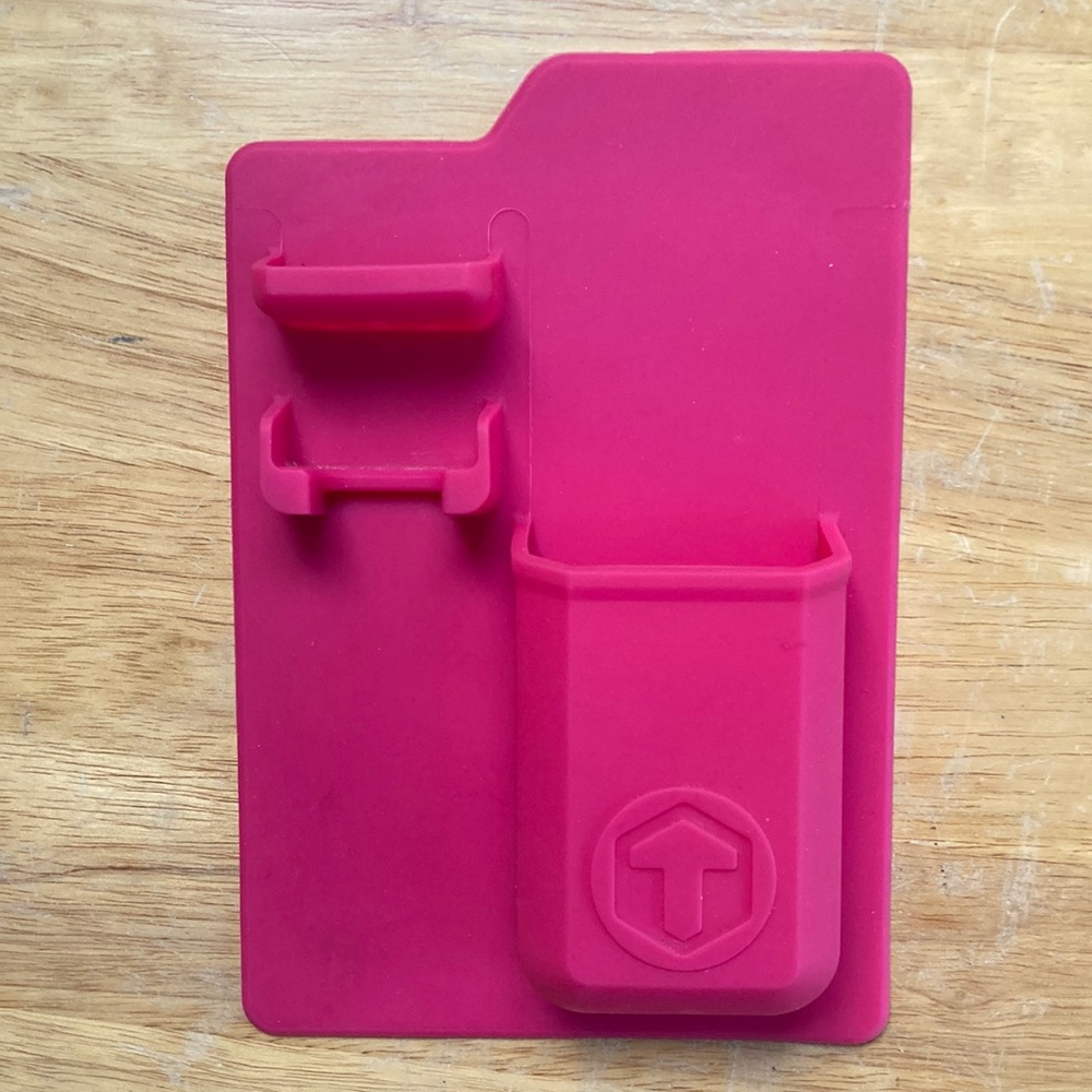 ⚜️Up Pink Silicone Shower/Mirror Organizer! NWOT!